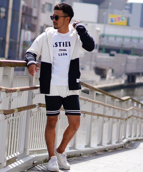 adamsJUGGLER(アダムスジャグラー)の「RTEGフェザーモールバイカラーショートパンツ(その他パンツ・メンズ・ブラック/ベージュ・S/M/L/XL)」の10枚目の写真