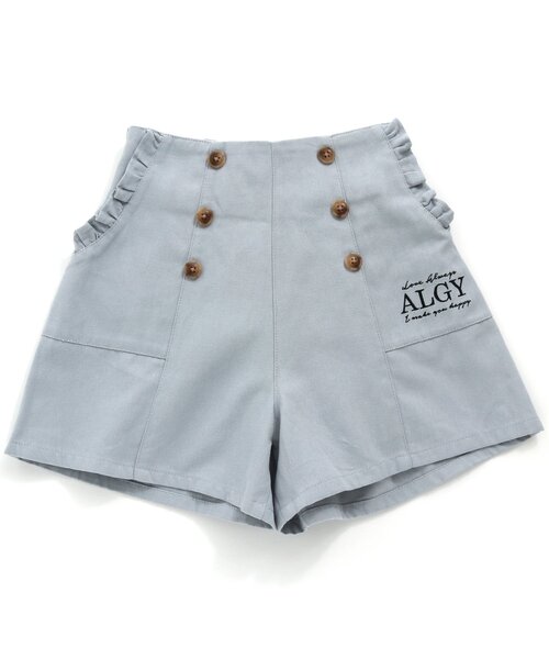 algy(アルジー)の「前ボタンマリンショーパン(その他パンツ・キッズ・ブラック/ベージュ/サックスブルー・XX-SMALL/MEDIUM/SMALL/X-SMALL)」の3枚目の写真
