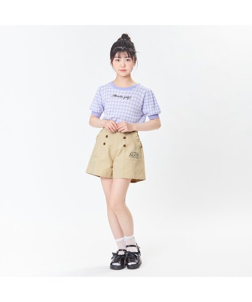 algy(アルジー)の「前ボタンマリンショーパン(その他パンツ・キッズ・ブラック/ベージュ/サックスブルー・XX-SMALL/MEDIUM/SMALL/X-SMALL)」の13枚目の写真