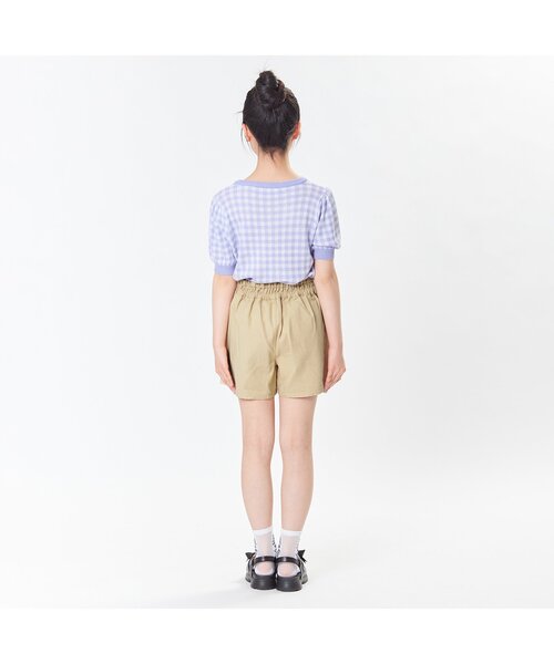 algy(アルジー)の「前ボタンマリンショーパン(その他パンツ・キッズ・ブラック/ベージュ/サックスブルー・XX-SMALL/MEDIUM/SMALL/X-SMALL)」の6枚目の写真