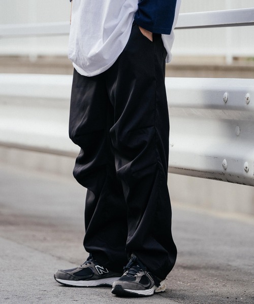Ressaca（レサーカ）の「ワイドシルエット ミリタリースノーパンツ（カーゴパンツ・メンズ・ホワイト/ブラック/オレンジ/ブルー/グリーン/イエロー・L/M）」の12枚目の写真
