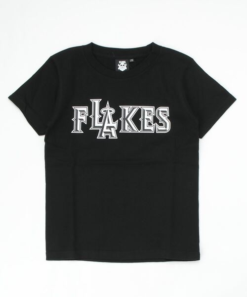 flake（フレーク）の「FLAKE S/S T-SHIRTS（Tシャツ/カットソー・キッズ・ブラック/グレー・150/140/130/160）」の2枚目の写真