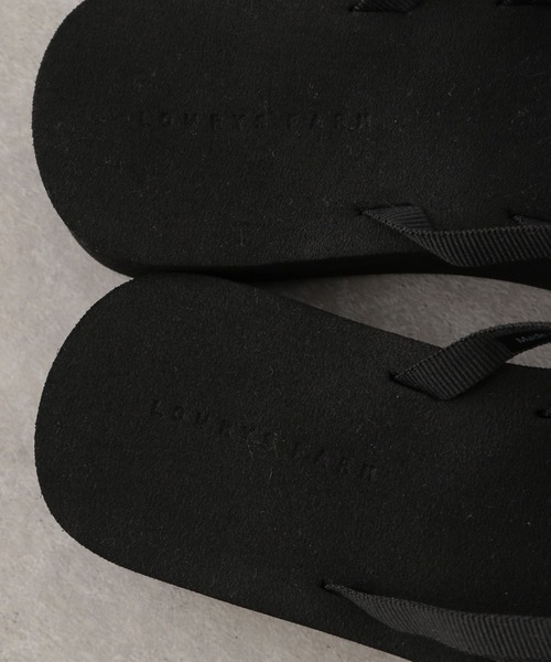 LOWRYS FARM（ローリーズファーム）の「テープクロスサンダル　279721（サンダル・レディース・ブラック/ブラウン・MEDIUM/LARGE）」の10枚目の写真