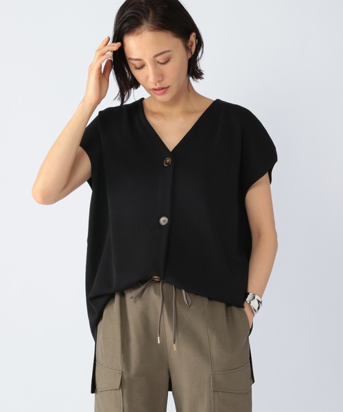 BARNYARDSTORM（バンヤードストーム）の「BARNYARDSTORM / 【WEB限定カラー展開】ルーズ2WAYベスト（ベスト・レディース・ライトブルー/ブラック/カーキ/サンドグレー・FREE）」の18枚目の写真