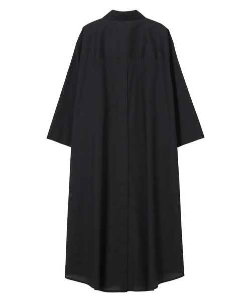 ZUCCa(ズッカ)の「レオパードエンブロイダリー/ワンピース(シャツワンピース・レディース・ブラック/ホワイト・M size)」の4枚目の写真