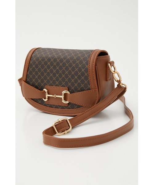 rienda（リエンダ）の「フォルムデザインポイントショルダーバッグ（ショルダーバッグ・レディース・アイボリー/ブラウン・FREE）」の4枚目の写真