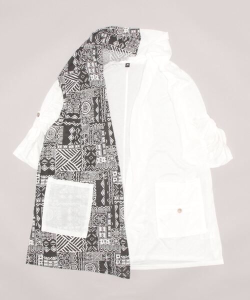 チャイハネ(チャイハネ)の「【チャイハネ】パッカブルMEN'Sカーディガン(カーディガン/ボレロ・メンズ・パープル/オレンジ/グリーン/ブラック/ベージュ/ブルー/ホワイト/ブラウン/ターコイズブルー/ライトベージュ・FREE)」の14枚目の写真