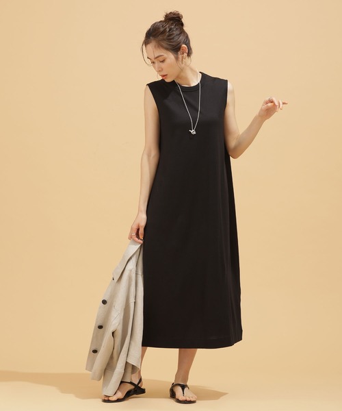 LB.03/AntiSoaked汗染み防止ワンピースノースリーブ