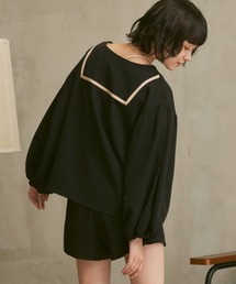 moi tytto | リバーシブルパイピングブラウス(シャツ/ブラウス)