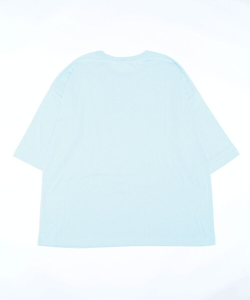 coca（coca）（コカ）の「ビッグシルエットプリントアソートTee（Tシャツ/カットソー・レディース・ホワイト/チャコールグレー/ライトブルー/ブラウン/ピンク/グリーン・ONE SIZE）」の8枚目の写真