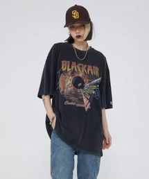 『SILVER BULLET SELECT AP/シルバーバレットセレクト』USEDライクパンクイラストプリントTEE【Y】【CN】