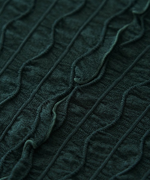 ROPE' PICNIC（ロペピクニック）の「シアージャガードタートル（Tシャツ/カットソー・レディース・チャコールグレー/キナリ/グリーン/グリーン系その他/イエロー系その他4・38）」の14枚目の写真