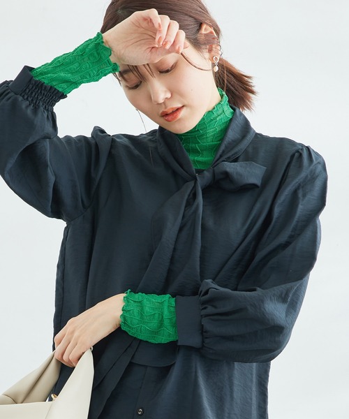 セール】シアージャガードタートル（Tシャツ/カットソー）｜ROPE