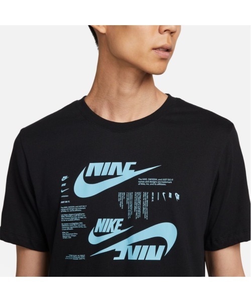 NIKE（ナイキ）の「NIKE/ナイキ M  TEE CLUB SSNL HBR（Tシャツ/カットソー・メンズ・ホワイト/ブラック/パープル・M/L/XL/S/2XL）」の7枚目の写真