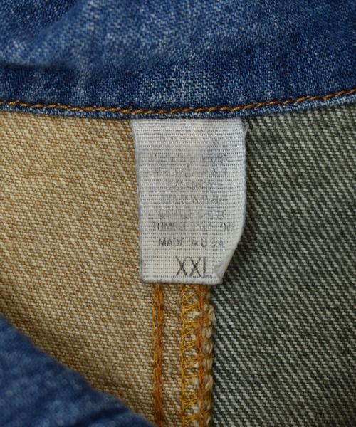 VINTAGE（ヴィンテージ）の「【ヴィンテージ古着】Le Bon 半袖 デニムシャツ USA製（シャツ/ブラウス・メンズ・ブルー・XX-LARGE）」の3枚目の写真