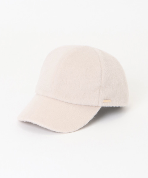 LBC（エルビーシー）の「シャギーキャップ（キャップ・レディース・オフホワイト/ブラック/ベージュ・FREE）」の5枚目の写真