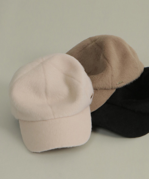 LBC（エルビーシー）の「シャギーキャップ（キャップ・レディース・オフホワイト/ブラック/ベージュ・FREE）」の16枚目の写真