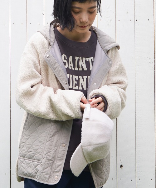 LBC（エルビーシー）の「シャギーキャップ（キャップ・レディース・オフホワイト/ブラック/ベージュ・FREE）」の17枚目の写真