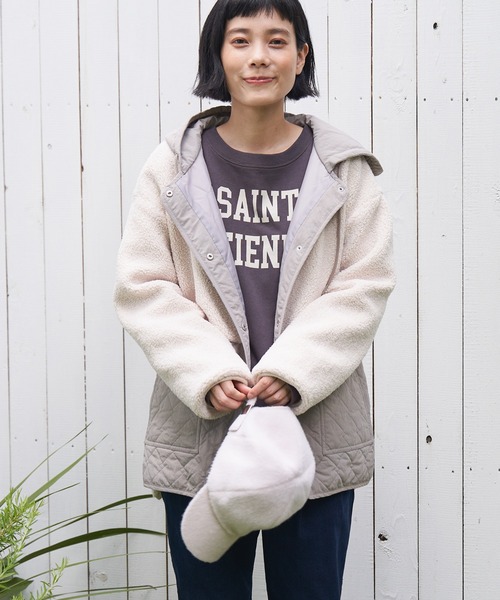 LBC（エルビーシー）の「シャギーキャップ（キャップ・レディース・オフホワイト/ブラック/ベージュ・FREE）」の19枚目の写真