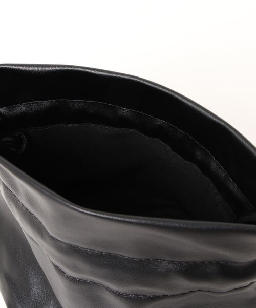 coca（coca）（コカ）の「フェイクレザーポシェット（ショルダーバッグ・レディース・ピンク/グリーン/ブラック・ONE SIZE）」の21枚目の写真