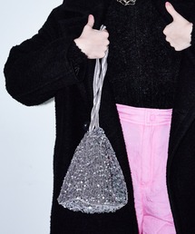 Sequin Drawstring Bag/スパンコールドローストーリングバッグ【MAISON SPECIAL/メゾンスペシャル】