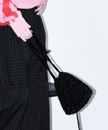 MAISON SPECIAL | スパンコールドローストーリングバッグ【MAISON SPECIAL/メゾンスペシャル】(ハンドバッグ)