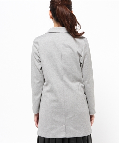 DISCOAT(ディスコート)の「【Discoat】カットチェスターコート(その他アウター・レディース・グレー/ネイビー・LARGE/MEDIUM)」の5枚目の写真