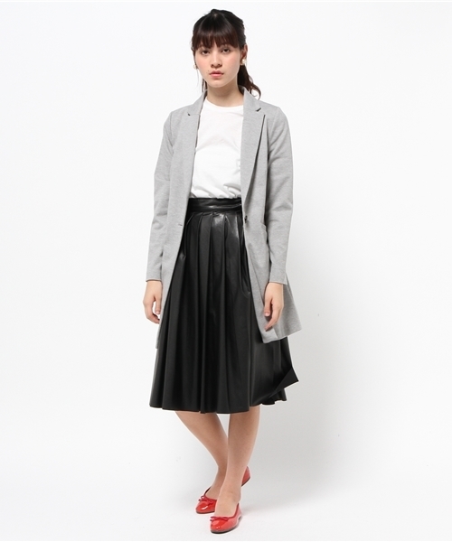DISCOAT(ディスコート)の「【Discoat】カットチェスターコート(その他アウター・レディース・グレー/ネイビー・LARGE/MEDIUM)」の6枚目の写真