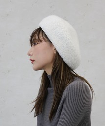 Per sist ence（パーシエンス）の「Per sist ence/パーシエンス　シープボアベレー帽（ハンチング/ベレー帽）」