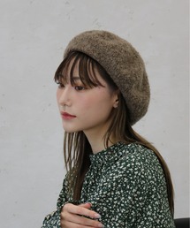 Per sist ence（パーシエンス）の「Per sist ence/パーシエンス　シープボアベレー帽（ハンチング/ベレー帽）」