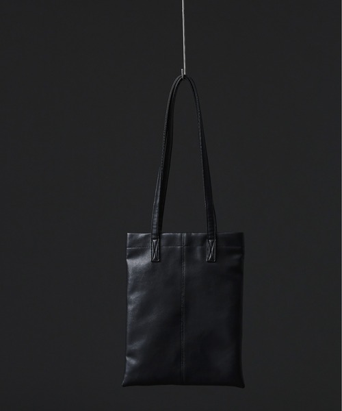 Ellno Loset（エルノロゼット）の「トートステッチBAG（トートバッグ・メンズ・ブラック・FREE）」の4枚目の写真