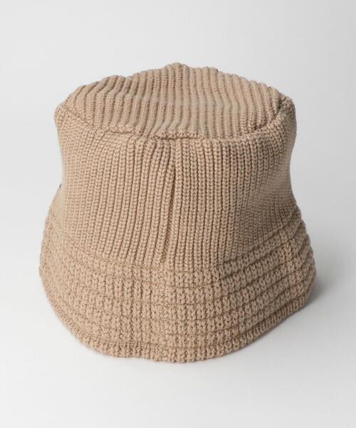 NEW ERA(ニューエラ)の「【WEB限定】<NEW ERA>ニット バケットハット(ハット・レディース・ホワイト/ブラック/ベージュ・FREE)」の4枚目の写真