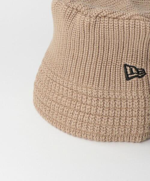 NEW ERA(ニューエラ)の「【WEB限定】<NEW ERA>ニット バケットハット(ハット・レディース・ホワイト/ブラック/ベージュ・FREE)」の7枚目の写真