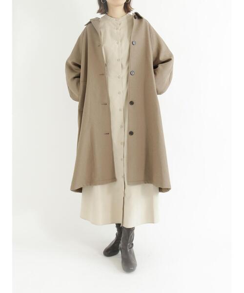 Samansa Mos2 blue(サマンサモスモスブルー)の「シャツワンピース(ワンピース・レディース・グレー/ネイビー/イエロー・フリ-)」の22枚目の写真