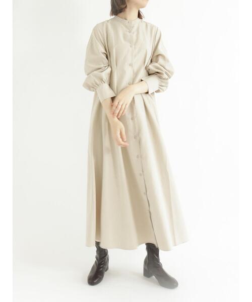 Samansa Mos2 blue(サマンサモスモスブルー)の「シャツワンピース(ワンピース・レディース・グレー/ネイビー/イエロー・フリ-)」の21枚目の写真