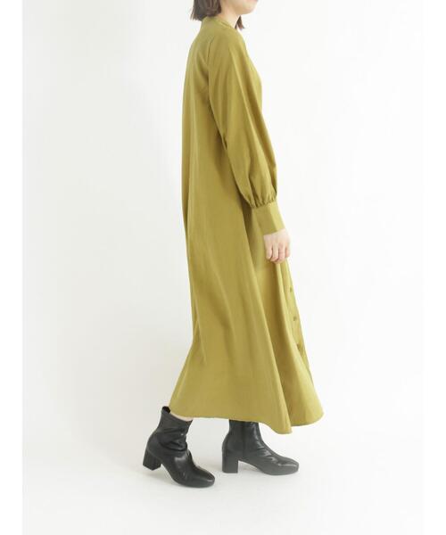 Samansa Mos2 blue(サマンサモスモスブルー)の「シャツワンピース(ワンピース・レディース・グレー/ネイビー/イエロー・フリ-)」の17枚目の写真