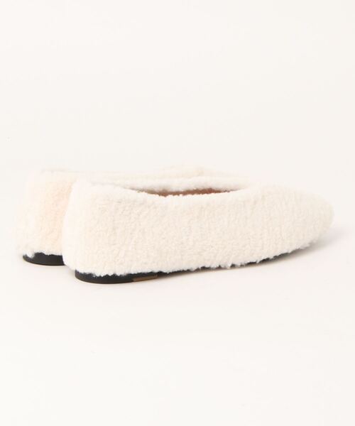 DONOBAN（ドノバン）の「ボアパンプス（バレエシューズ・レディース・アイボリー/ブラック・35(22.5cm)/37(23.5cm)/24.5cm）」の15枚目の写真