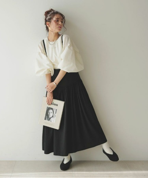 DONOBAN（ドノバン）の「ボアパンプス（バレエシューズ・レディース・アイボリー/ブラック・35(22.5cm)/37(23.5cm)/24.5cm）」の3枚目の写真