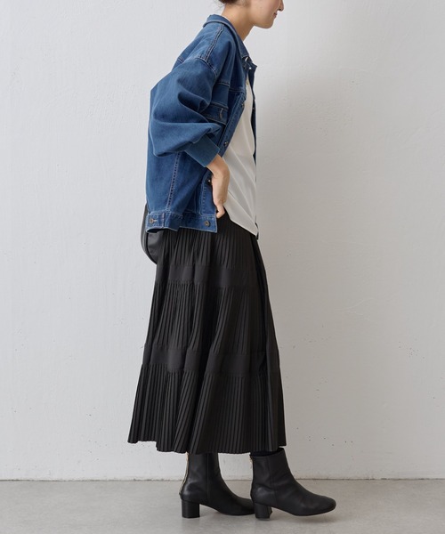 専用！【新品未使用】BEARDSLEY ビアズリー　プリーツティアードスカート Amazon.co.jp: [BEARDSLEY] [ビアズリー] プリーツティアード