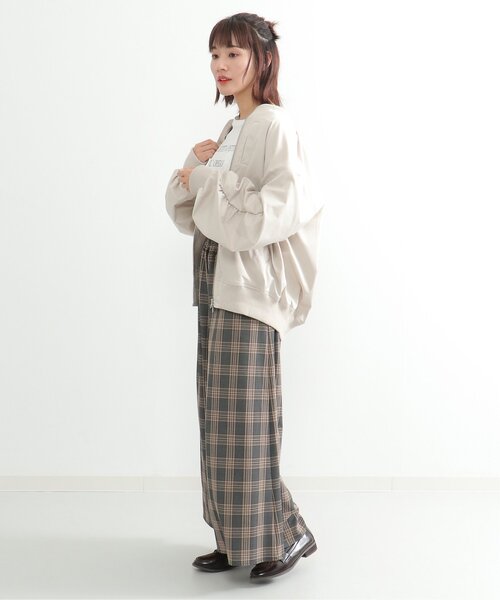 LBC（エルビーシー）の「クシュスリーブワイドリブMA-1（MA-1・レディース・ベージュ系その他/ダークネイビー・L/M）」の19枚目の写真