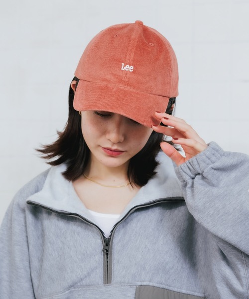 Lee（リー）の「Lee/リー LOW CAP 16W CORDUROY キャップ（キャップ・メンズ・ダークグリーン/ブラック/ベージュ/マスタード/ホワイト/ピンク/ブラウン/オレンジ・57~59cm）」の7枚目の写真