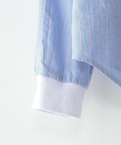 Steven Alan（スティーブンアラン）の「＜steven alan＞ 11 Crop Collar SHT/ｼｬﾂ◆（シャツ/ブラウス・メンズ・ホワイト/ライトブルー・MEDIUM/X-SMALL/SMALL）」の5枚目の写真