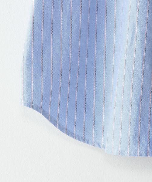 Steven Alan（スティーブンアラン）の「＜steven alan＞ 11 Crop Collar SHT/ｼｬﾂ◆（シャツ/ブラウス・メンズ・ホワイト/ライトブルー・MEDIUM/X-SMALL/SMALL）」の6枚目の写真