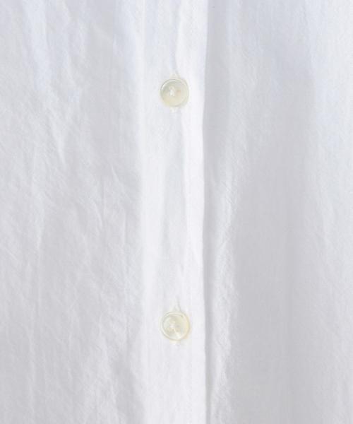 Steven Alan（スティーブンアラン）の「＜steven alan＞ 11 Crop Collar SHT/ｼｬﾂ◆（シャツ/ブラウス・メンズ・ホワイト/ライトブルー・MEDIUM/X-SMALL/SMALL）」の9枚目の写真