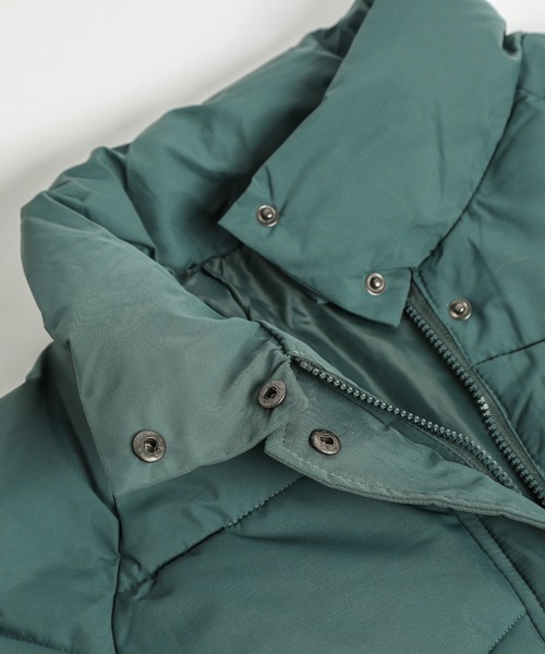 SUGAR BISKET(シュガービスケット)の「ウエストギャザーフェイクダウンブルゾン(ダウンジャケット/コート・レディース・ベージュ/ブラック/グリーン・L/M)」の18枚目の写真