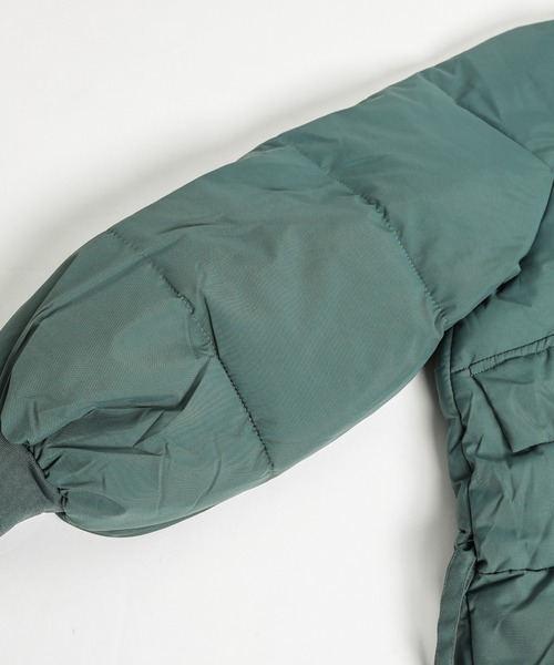 SUGAR BISKET(シュガービスケット)の「ウエストギャザーフェイクダウンブルゾン(ダウンジャケット/コート・レディース・ベージュ/ブラック/グリーン・L/M)」の19枚目の写真