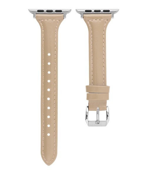 Urban Coral(アーバンコーラル)の「Apple Watch Band / アップルウォッチ バンド くすみカラースリムレザー / Urban Coral(デジタル腕時計・レディース・モカ/ベージュ/グレー系その他2/ブラウン/ダークオリーブ/ブラック/アイボリー/グレー系その他/ブラウン系その他/ピンク系その他・40mm/44mm)」の20枚目の写真