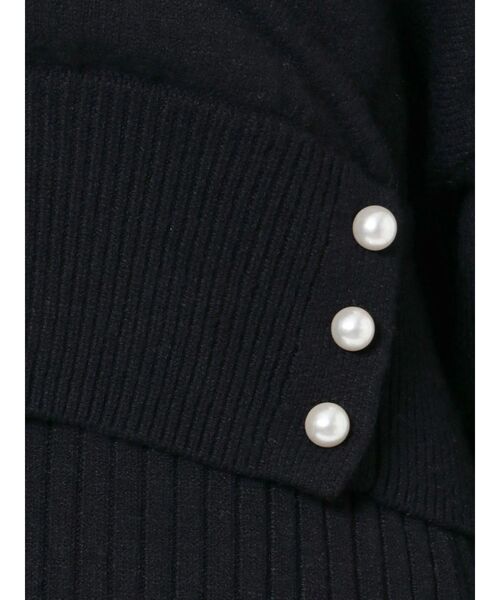 LAGUNAMOON（ラグナムーン）の「カシュクールニットセットワンピース（ワンピース・レディース・ベージュ/ラベンダー/ブラック・FREE）」の13枚目の写真