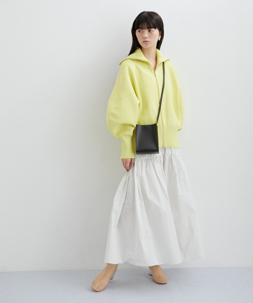 ADAM ET ROPE'（アダムエロペ）の「ミニポシェット（ショルダーバッグ・レディース・グレー/ブラック/ホワイト・FREE）」の19枚目の写真