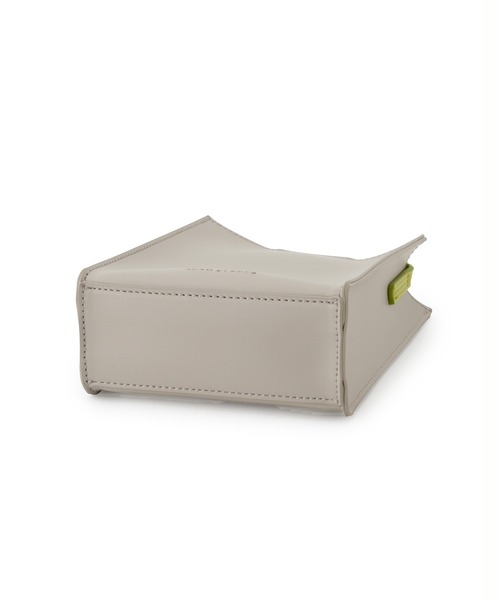 ADAM ET ROPE'（アダムエロペ）の「ミニポシェット（ショルダーバッグ・レディース・グレー/ブラック/ホワイト・FREE）」の14枚目の写真